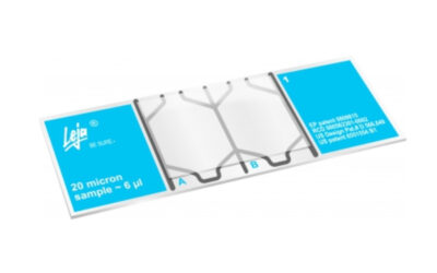 Leja Standard Count 20-micron, 2-chamber slide (SC 20-01-02 B) “Laminar Flow”